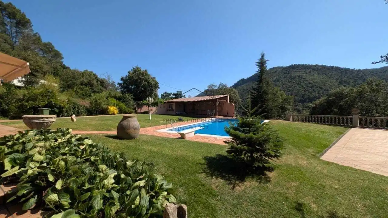 Jardí de Casa o xalet en venda en Tagamanent