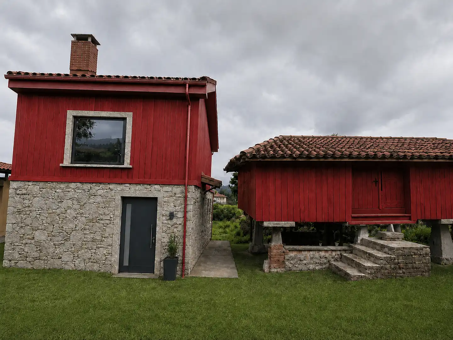 Exterior view of Country homes for sale in Castrillón  with Private garden