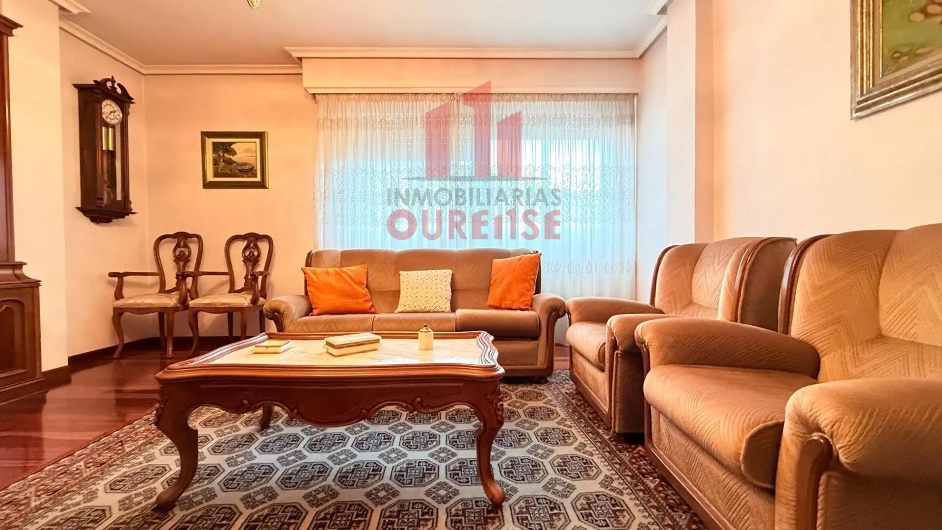 Exterior view of Flat for rent in Ourense Capital   with Furnished