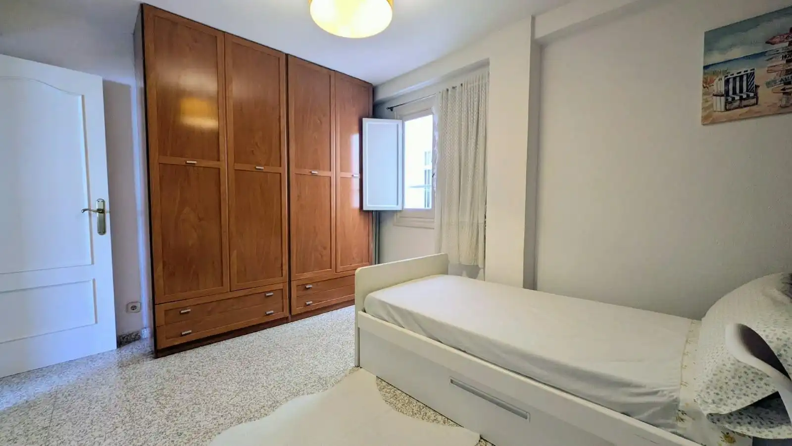 Bedroom of Flat for rent in Fuengirola  with Terrace, Furnished and Balcony