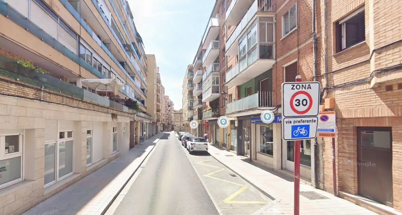 Vista exterior de Piso en venta en Palencia con Terraza