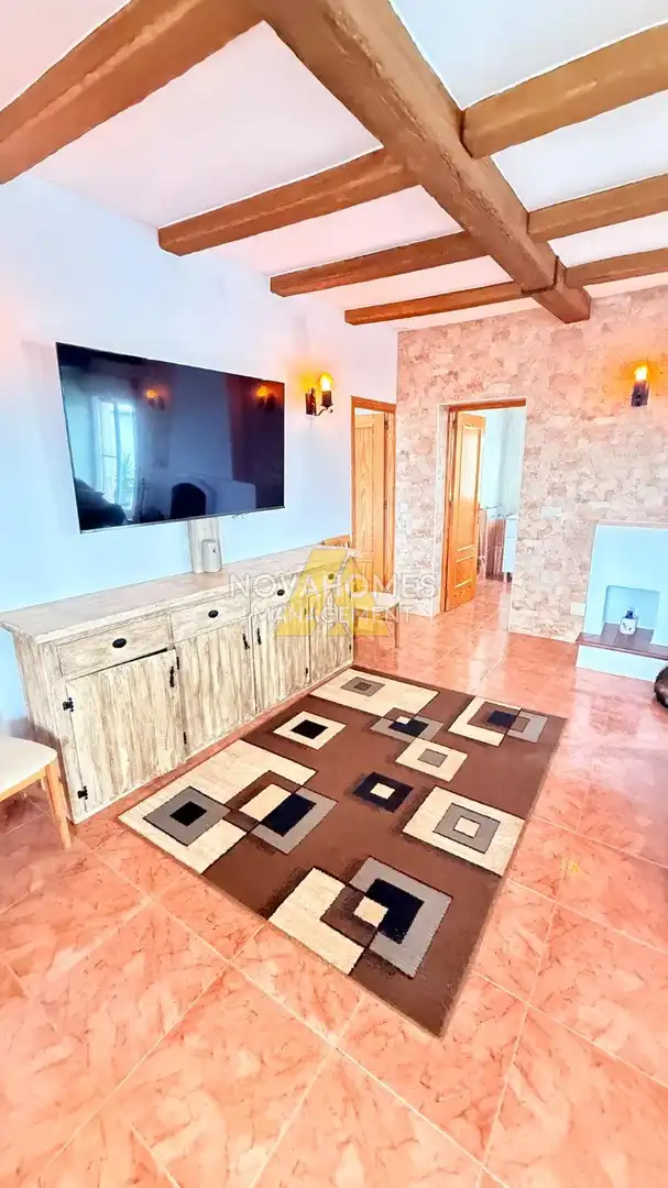 Sala d'estar de Casa o xalet en venda en Cartagena amb Aire condicionat, Terrassa i Traster