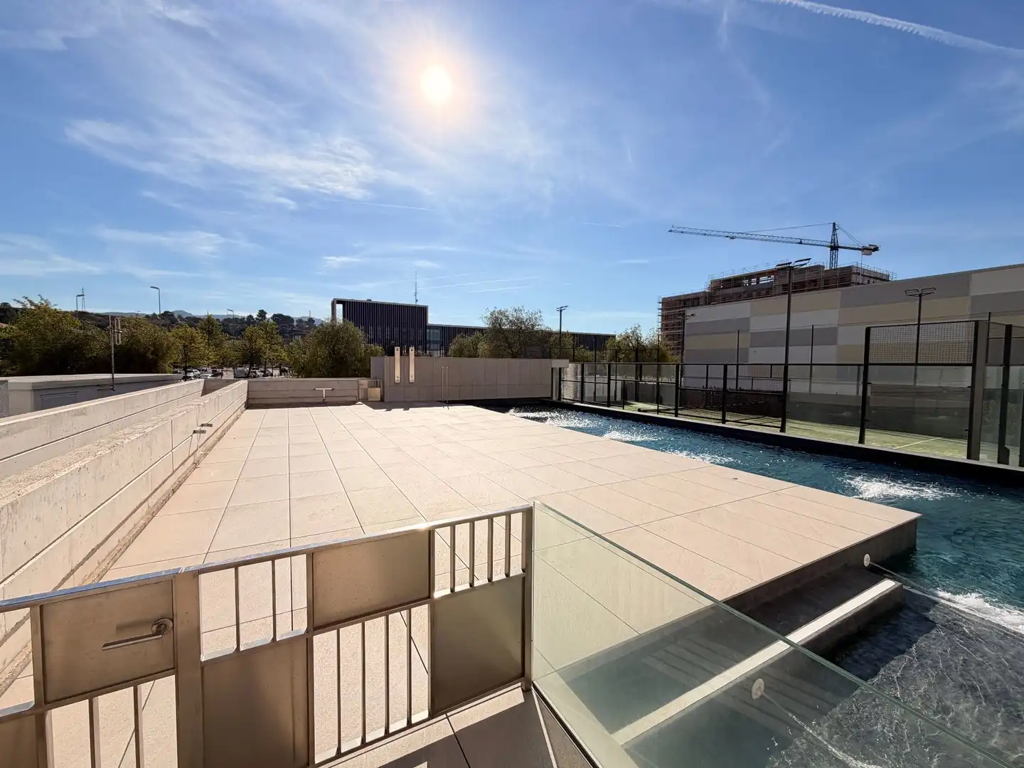 Terrasse von Wohnung zum Verkauf in Tortosa mit Klimaanlage, Heizung und Privatgarten