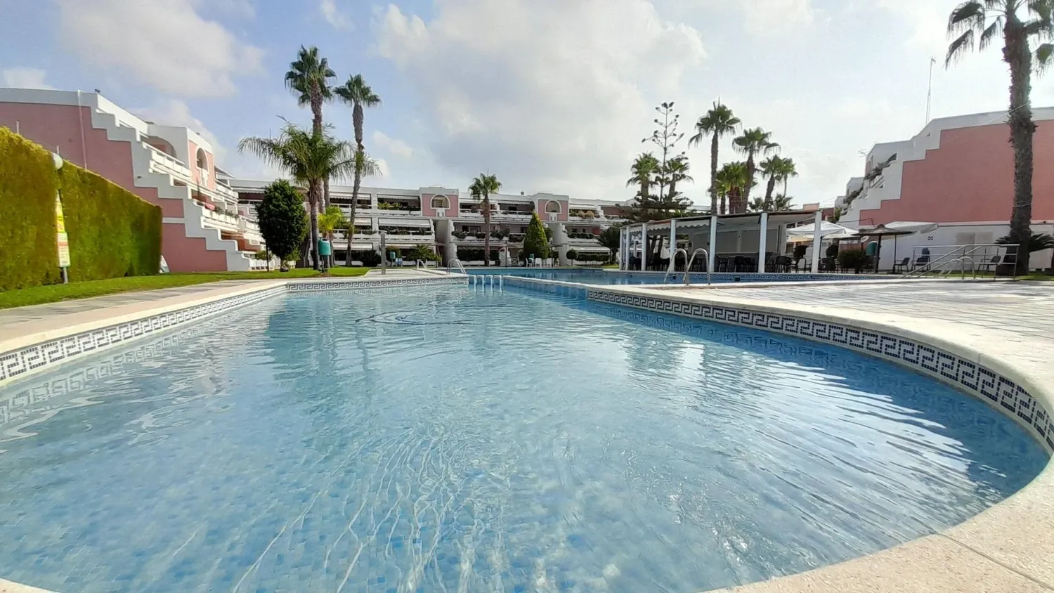 Piscina de Apartament en venda en Mazarrón amb Aire condicionat, Terrassa i Moblat