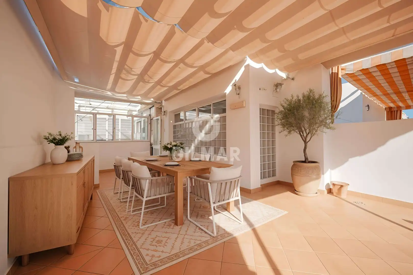 Terraza de Casa adosada en venta en Sevilla con Calefacción