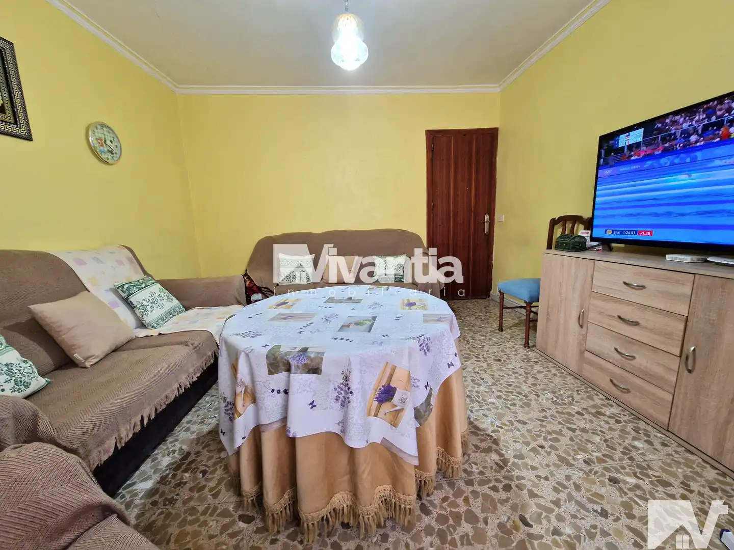 Living room of Houses for sale in Lorca  with Terrace, Storage room and Furnished