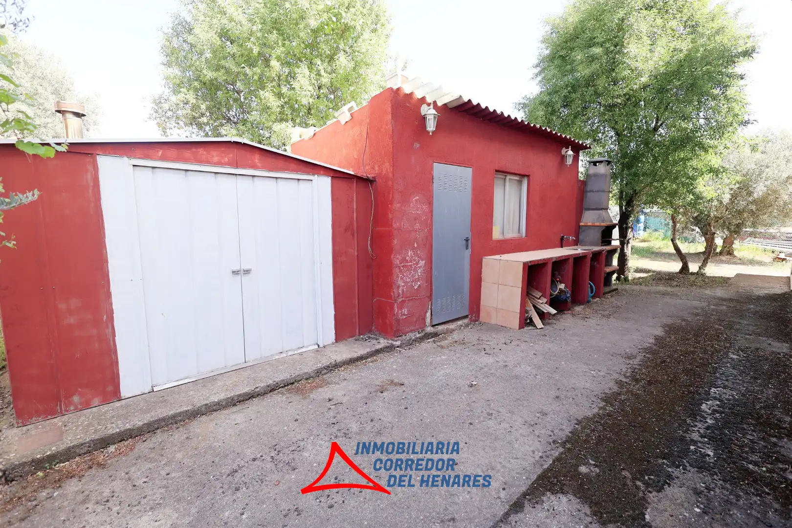 Exterior view of Country homes for sale in Mejorada del Campo  with Private garden