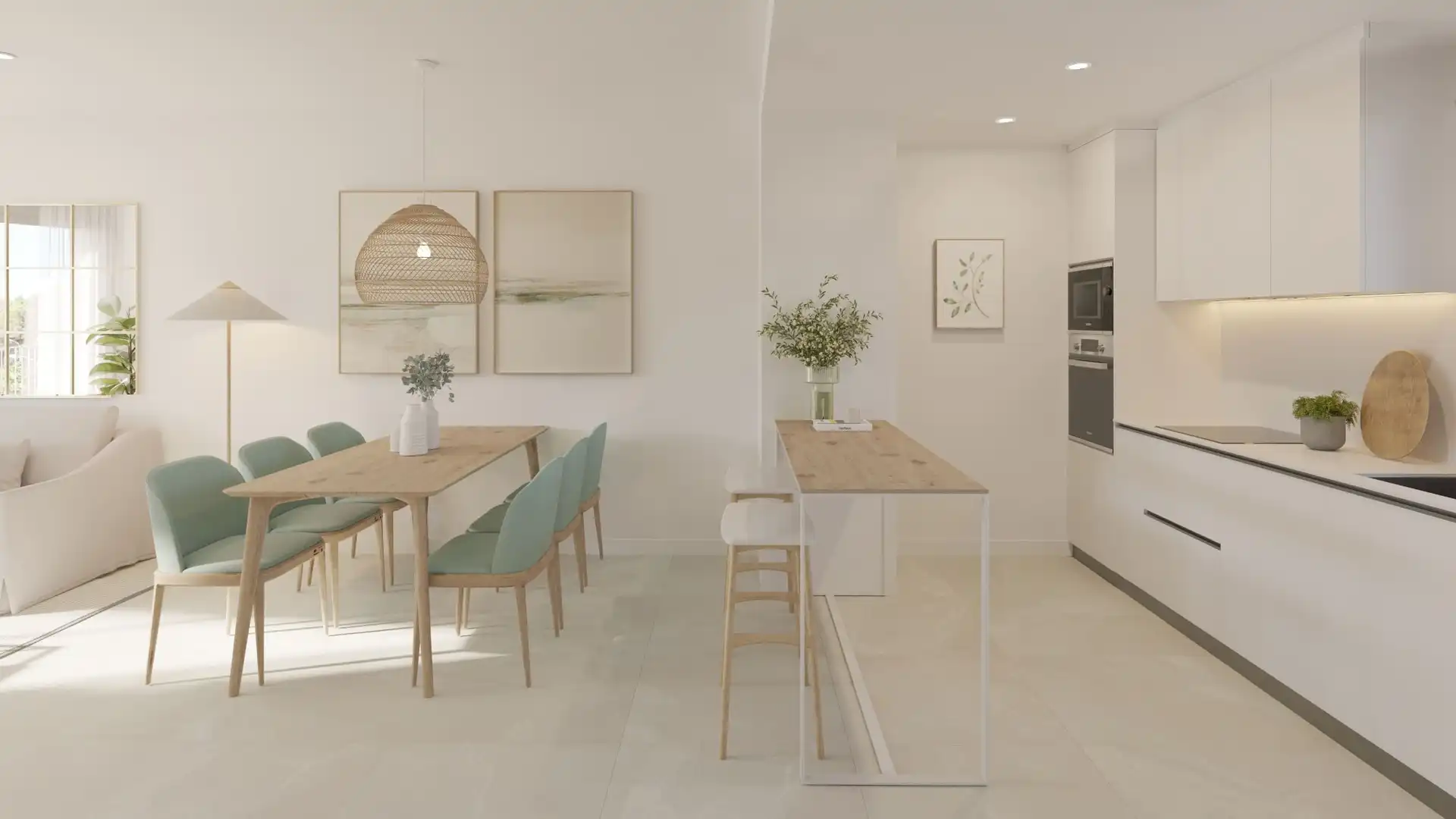 Kitchen of Flat for sale in Calvià  with Air Conditioner, Private garden and Terrace