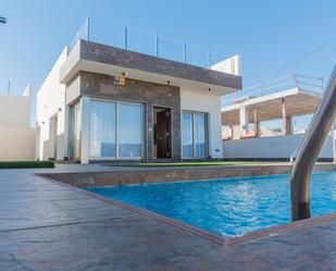Swimming pool of House or chalet for sale in Orihuela  with Air Conditioner, Private garden and Terrace