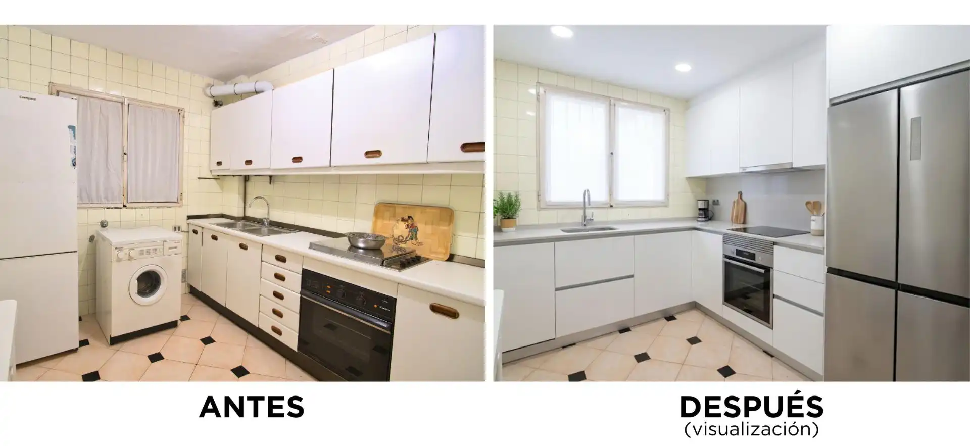Cocina de Piso en venta en Málaga con Terraza y Alarma