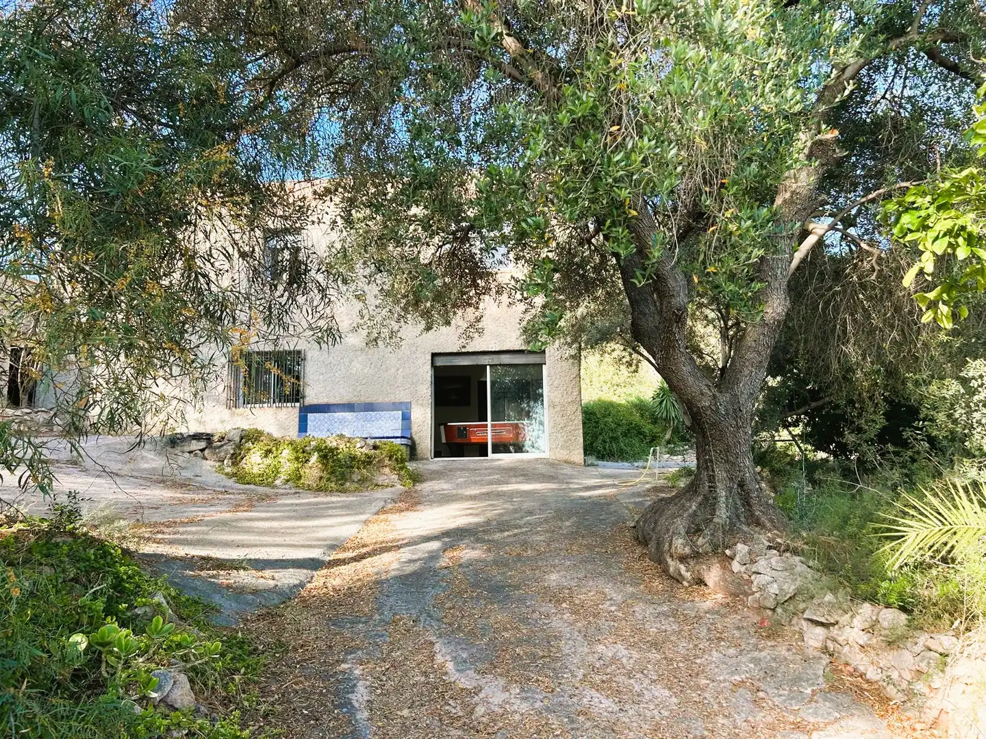 Vista exterior de Casa o xalet en venda en Olocau amb Aire condicionat, Terrassa i Moblat
