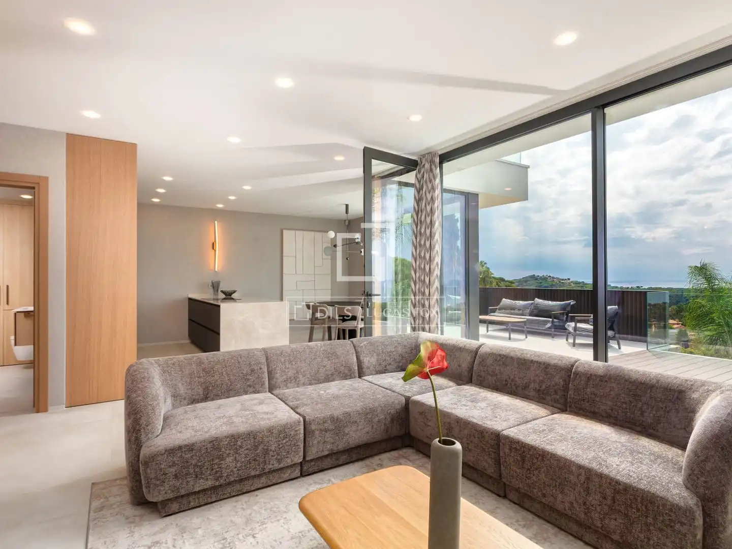 Sala de estar de Casa o chalet en venta en Lloret de Mar con Aire acondicionado, Calefacción y Terraza