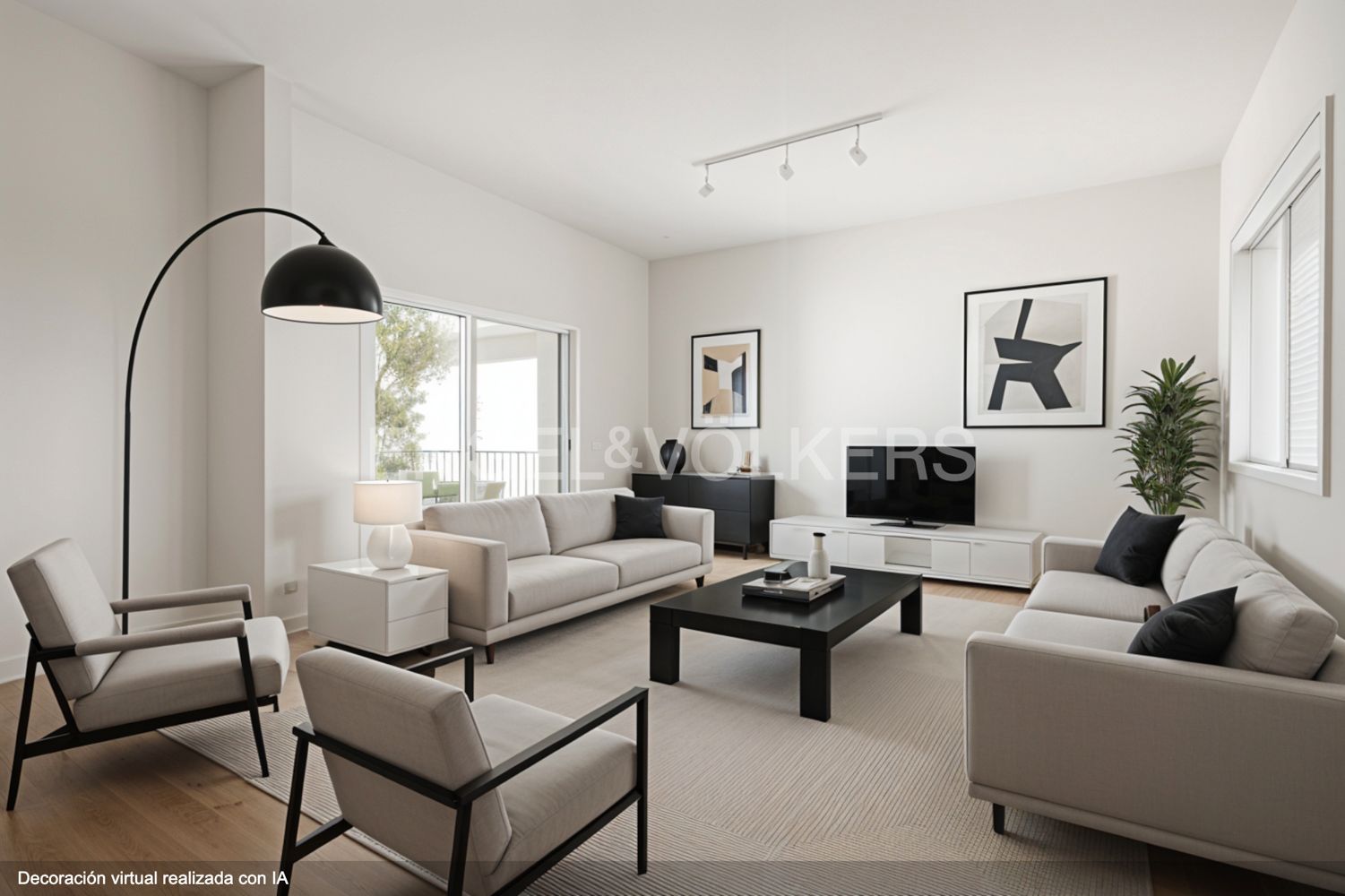 Sala d'estar de Casa o xalet en venda en Picassent amb Aire condicionat, Calefacció i Jardí privat