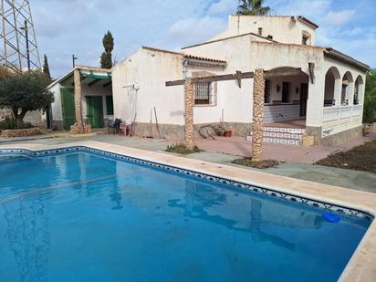Piscina de Casa o xalet en venda en San Vicente del Raspeig / Sant Vicent del Raspeig amb Jardí privat, Terrassa i Traster