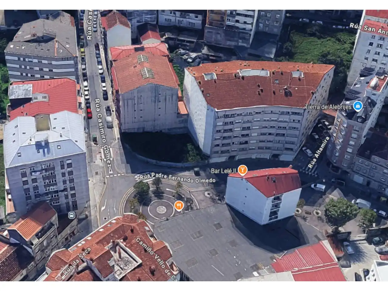 Vista exterior de Residencial en venda en Pontevedra Capital 
