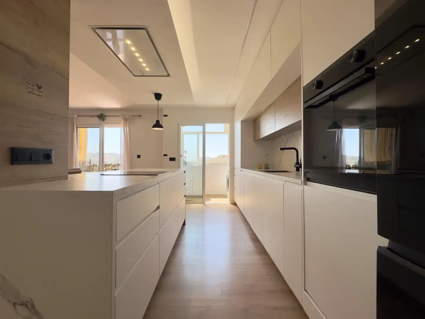 Cocina de Piso en venta en Aspe con Calefacción, Jardín privado y Terraza