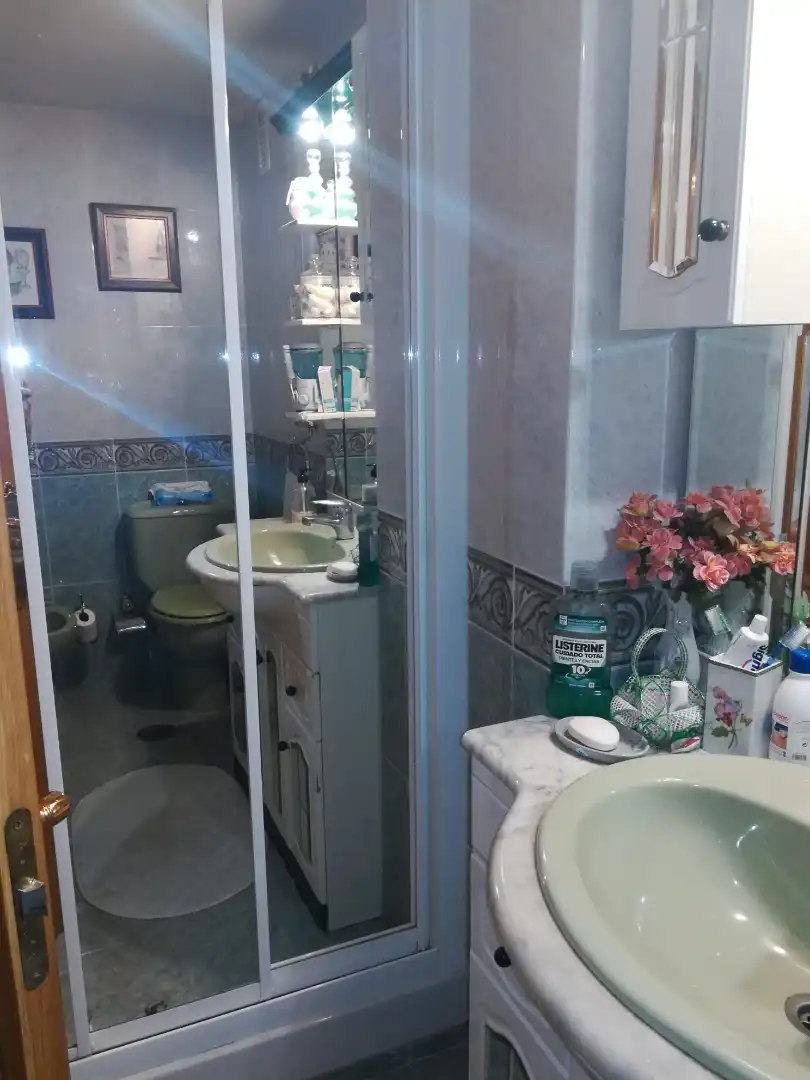 Bathroom of Flat for sale in Móstoles  with Heating, Parquet flooring and Terrace