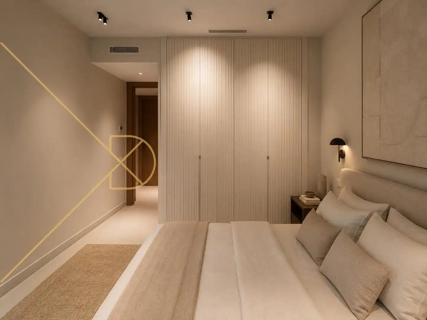 Bedroom of Flat for rent in Barcelona  with Air Conditioner, Heating and Terrace