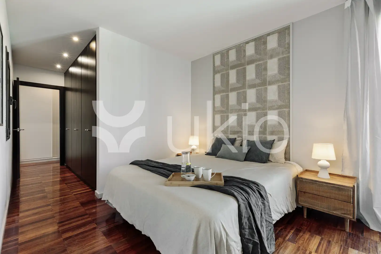 Habitación de Apartamento de alquiler en Barcelona con Aire acondicionado, Calefacción y Terraza