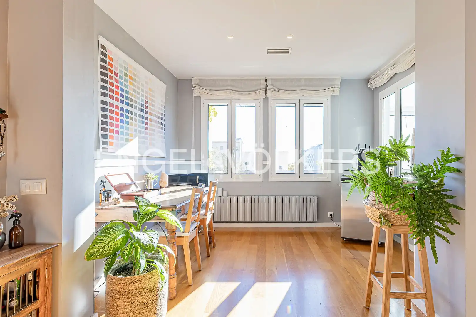 Dining room of Duplexes for sale in Barcelona  with Air Conditioner, Heating and Private garden