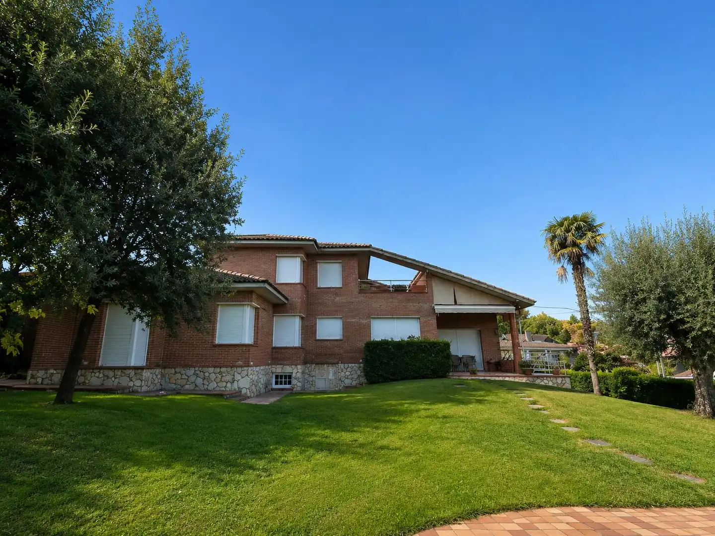 Vista exterior de Casa o xalet en venda en Olèrdola amb Calefacció, Jardí privat i Terrassa