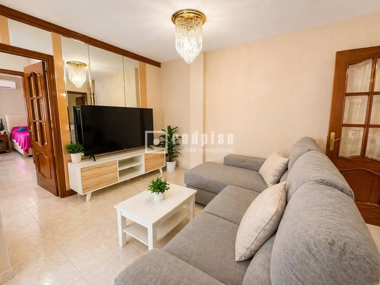 Sala de estar de Piso en venta en Fuenlabrada con Aire acondicionado, Calefacción y Terraza