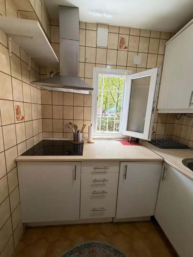 Cocina de Piso de alquiler en Madrid con Aire acondicionado, Calefacción y Parquet