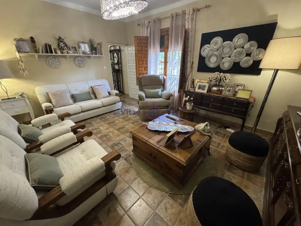 Sala de estar de Casa o chalet en venta en Lorca con Aire acondicionado, Jardín privado y Terraza