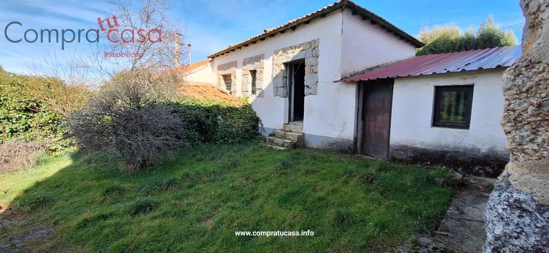 Exterior view of Houses for sale in Otero de Herreros  with Private garden, Storage room and Furnished