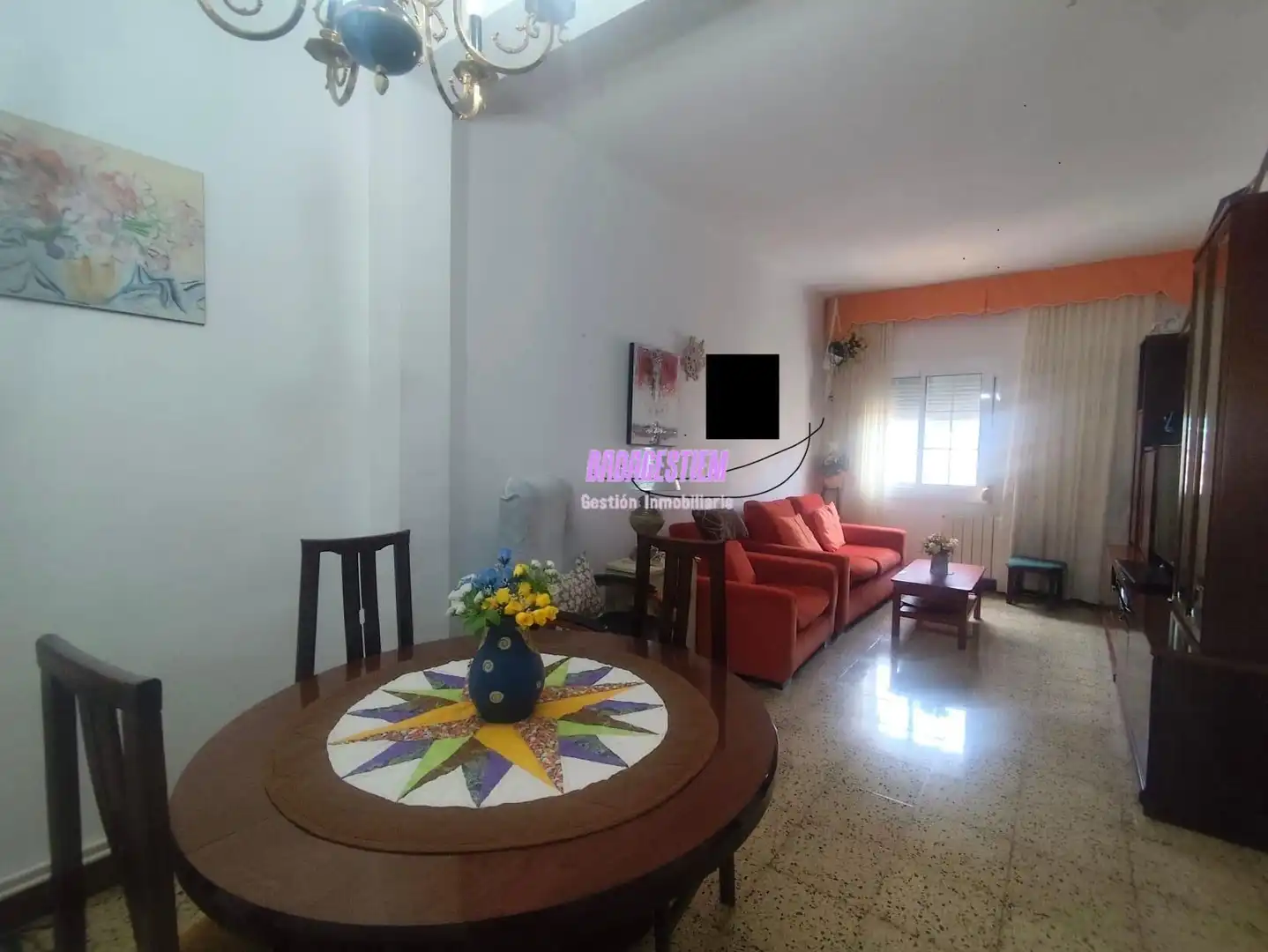 Sala d'estar de Àtic en venda en Badalona amb Aire condicionat i Calefacció