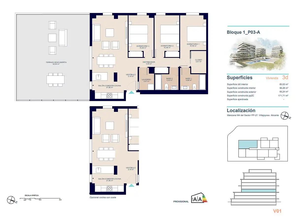 Apartamento con terraza en venta en Platja de Torres, imagen 29