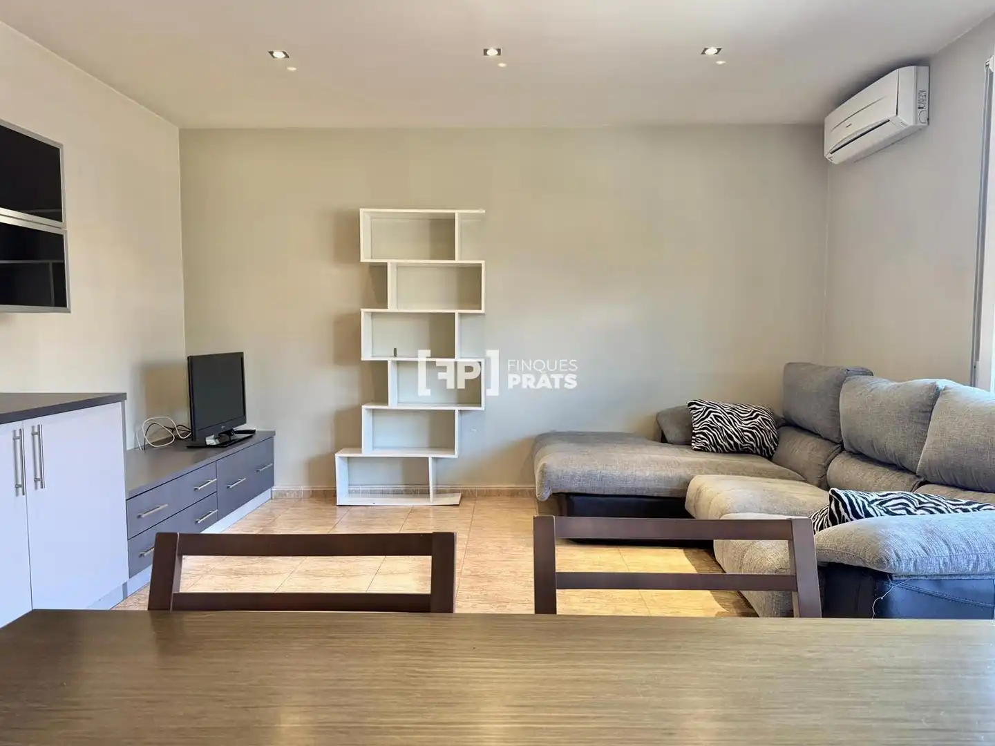 Sala de estar de Casa adosada en venta en Puigverd de Lleida con Aire acondicionado, Calefacción y Terraza
