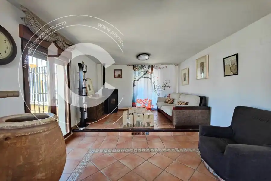 Sala de estar de Casa o chalet de alquiler en Huétor Vega con Aire acondicionado y Jardín privado