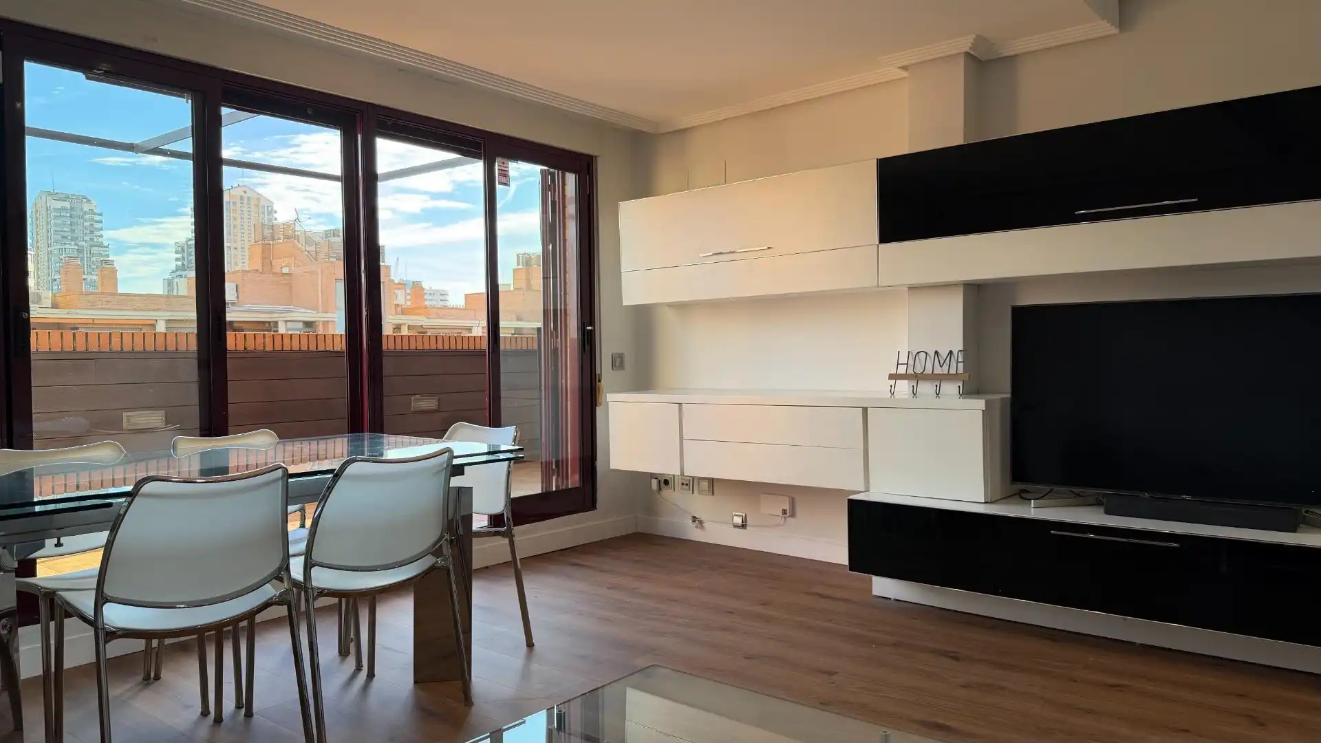 Sala de estar de Ático en venta en Campanar