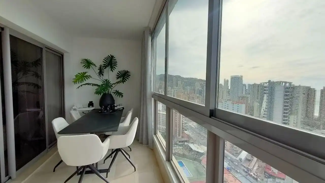 Vista exterior de Apartamento en venta en Benidorm con Aire acondicionado y Piscina comunitaria