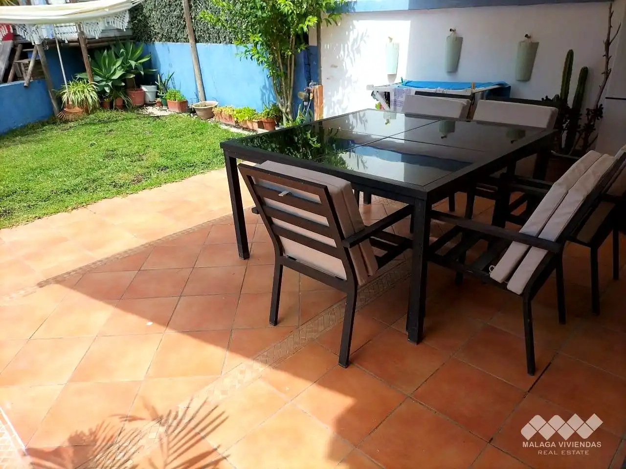 Terrassa de Casa adosada en venda en Benalmádena amb Piscina comunitària