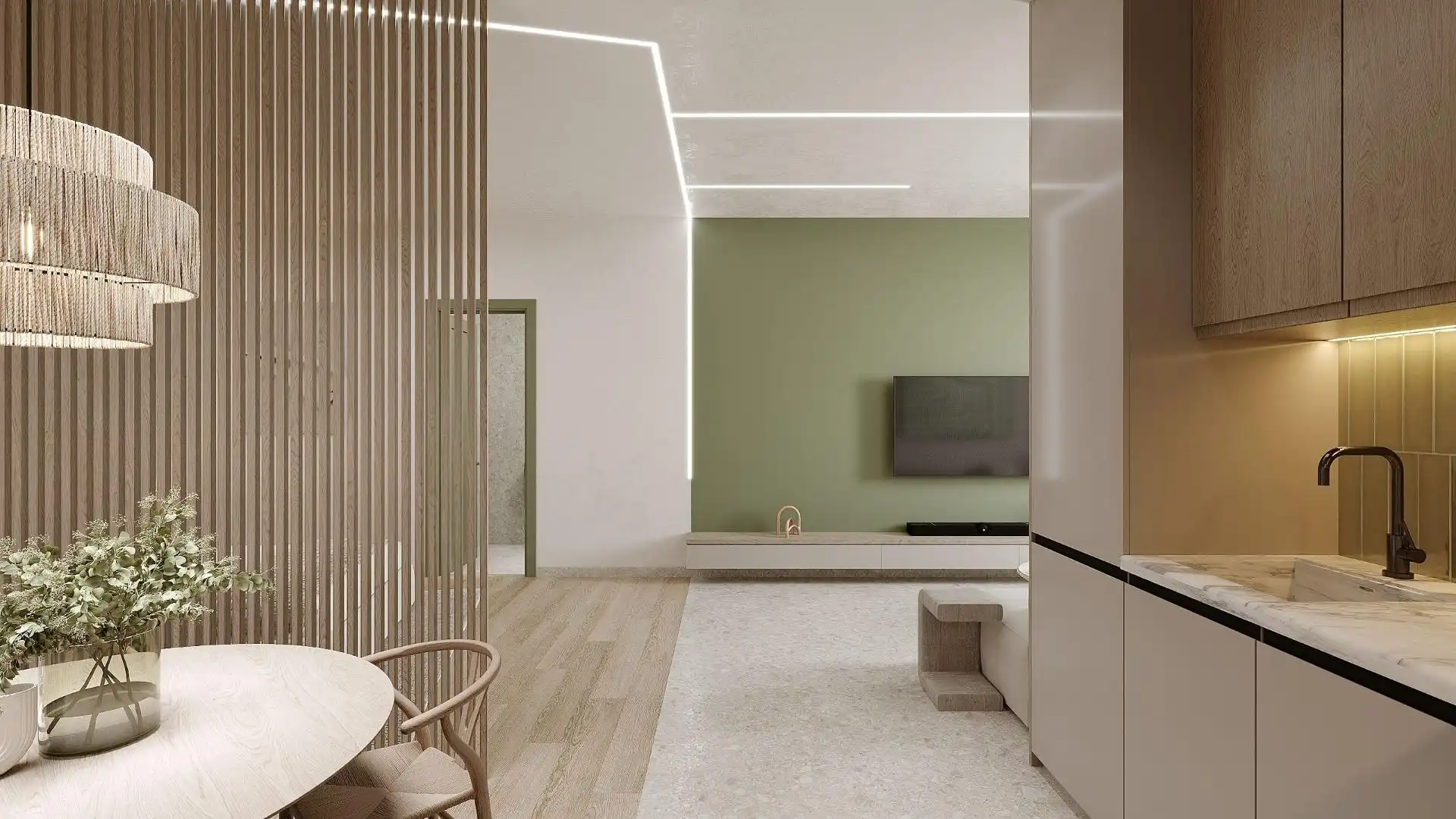 Sala de estar de Apartamento en venta en Benidorm con Amueblado