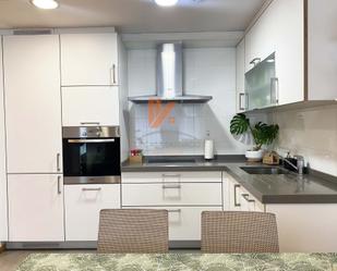 Kitchen of Apartment for sale in Santiago de Compostela   with Private garden, Swimming Pool and Oven