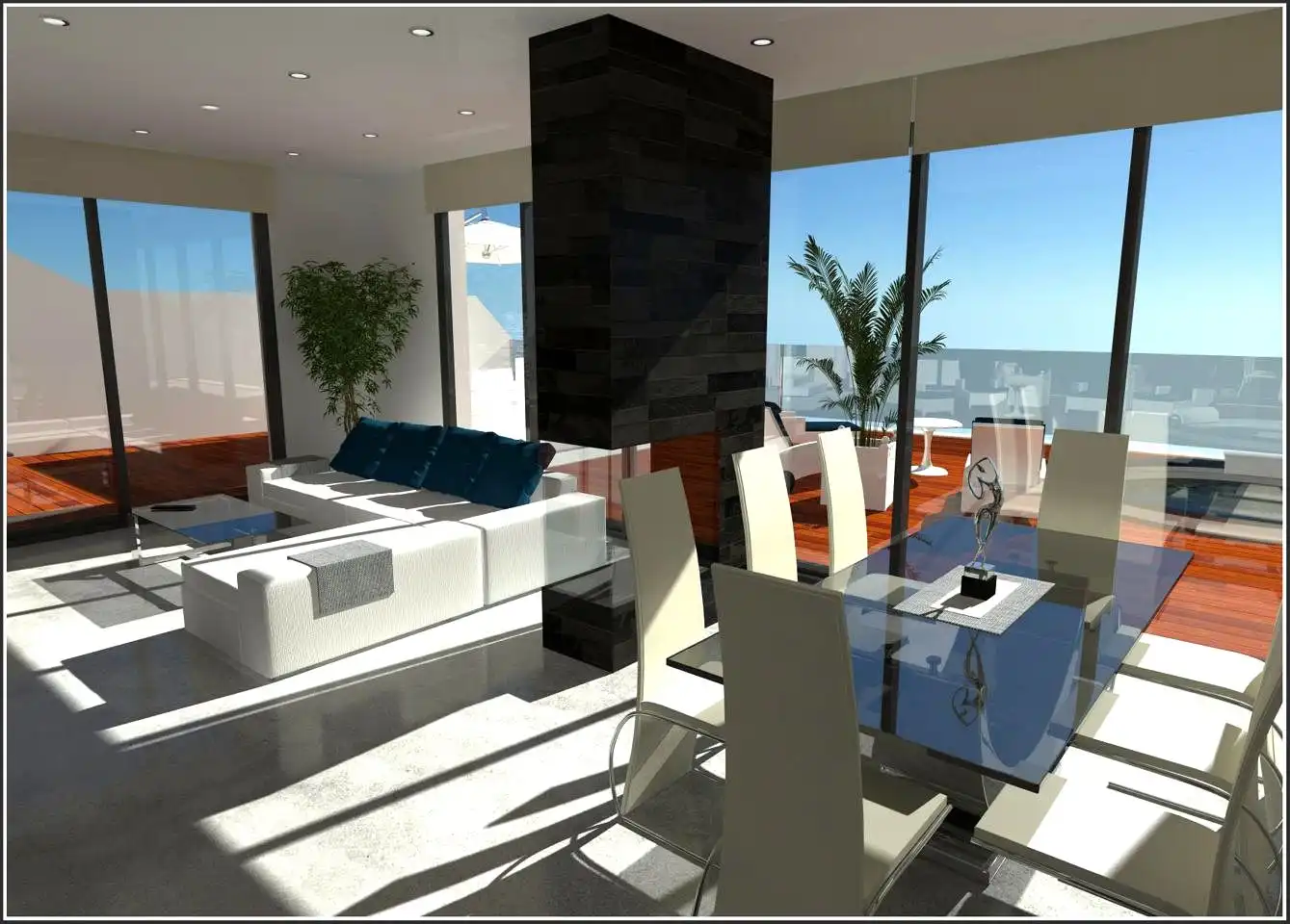Comedor de Casa o chalet en venta en Málaga con Aire acondicionado, Jardín privado y Terraza