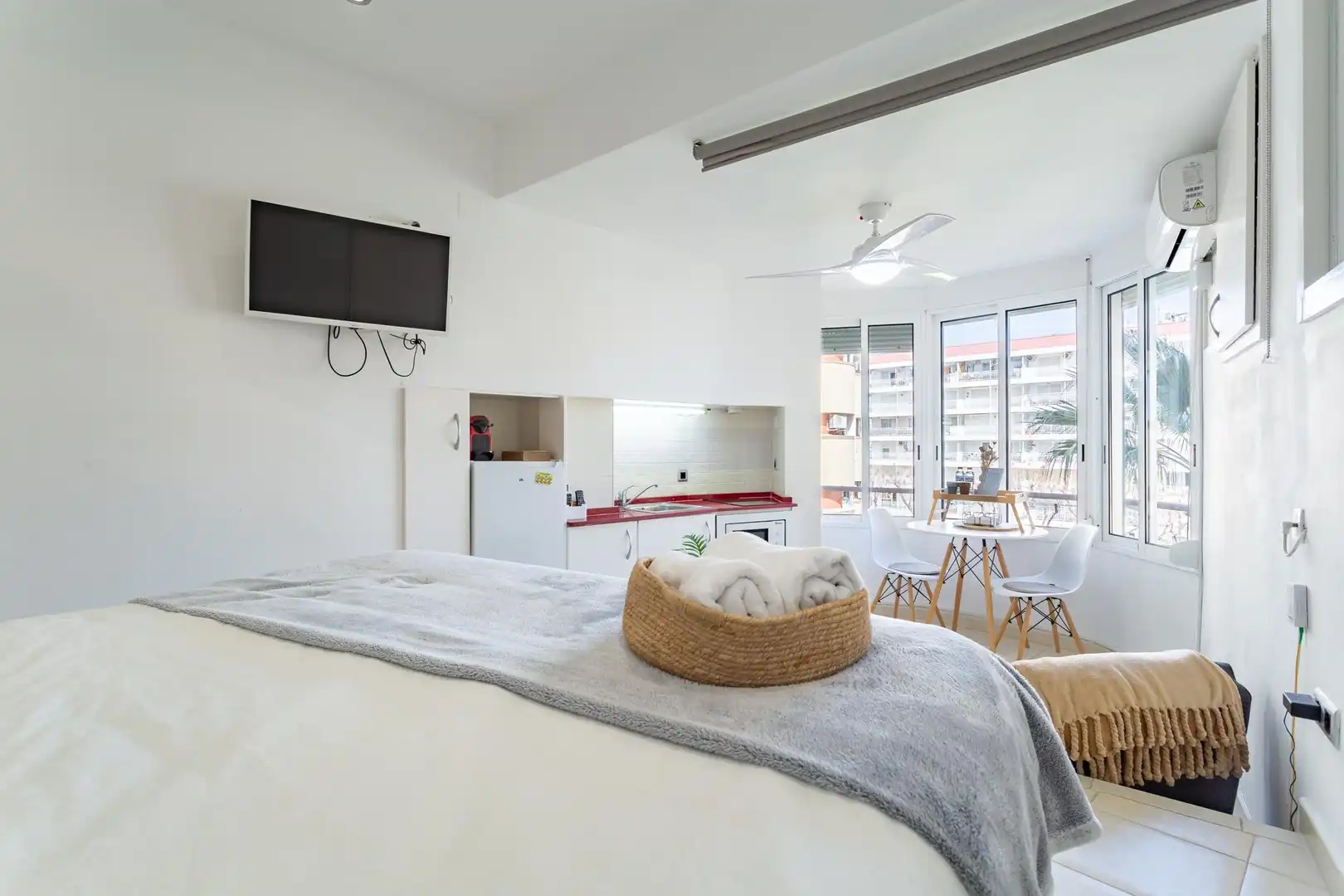 Schlafzimmer von Wohnung zum Verkauf in Vila-seca mit Klimaanlage, Privatgarten und Schwimmbad