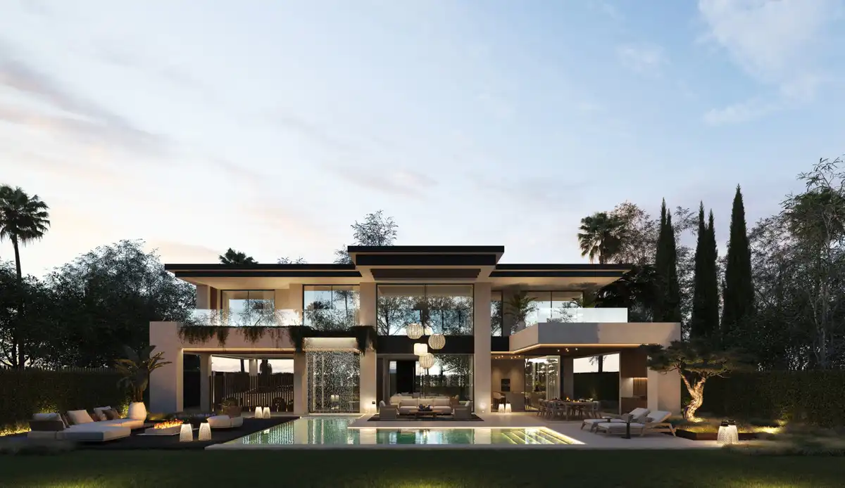 Vista exterior de Casa adosada en venta en Marbella con Terraza, Trastero y Alarma