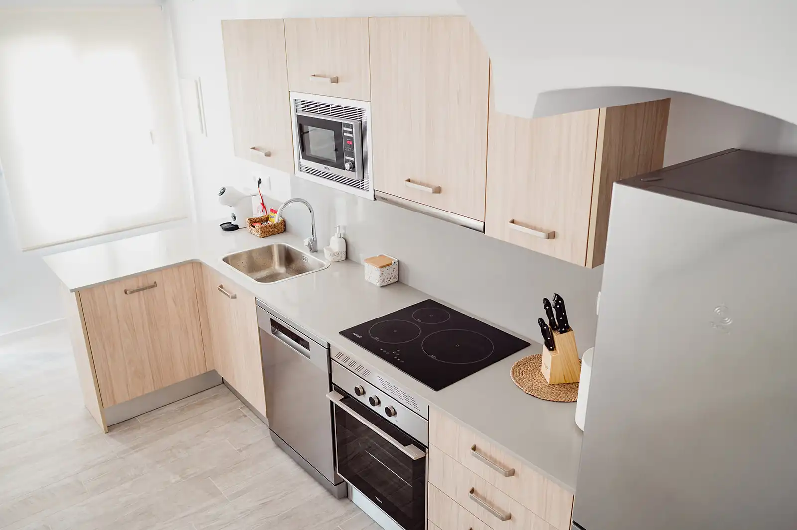 Cocina de Casa adosada en venta en Benicarló con Aire acondicionado, Calefacción y Terraza