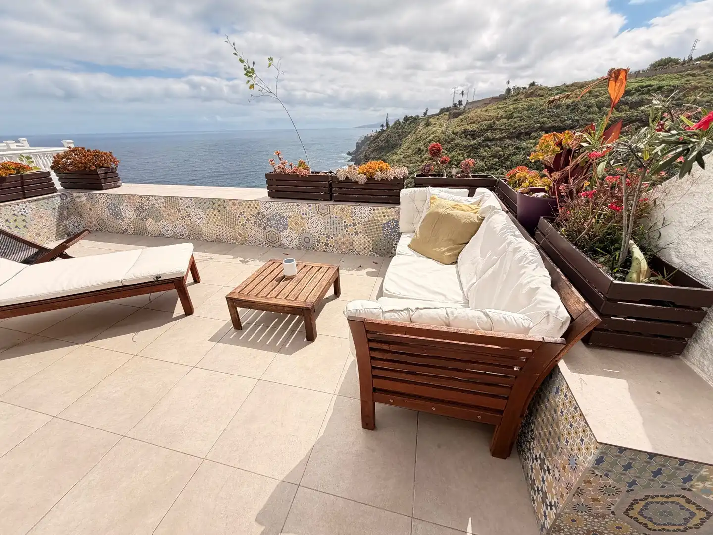 Terraza de Apartamento en venta en Los Realejos con Amueblado