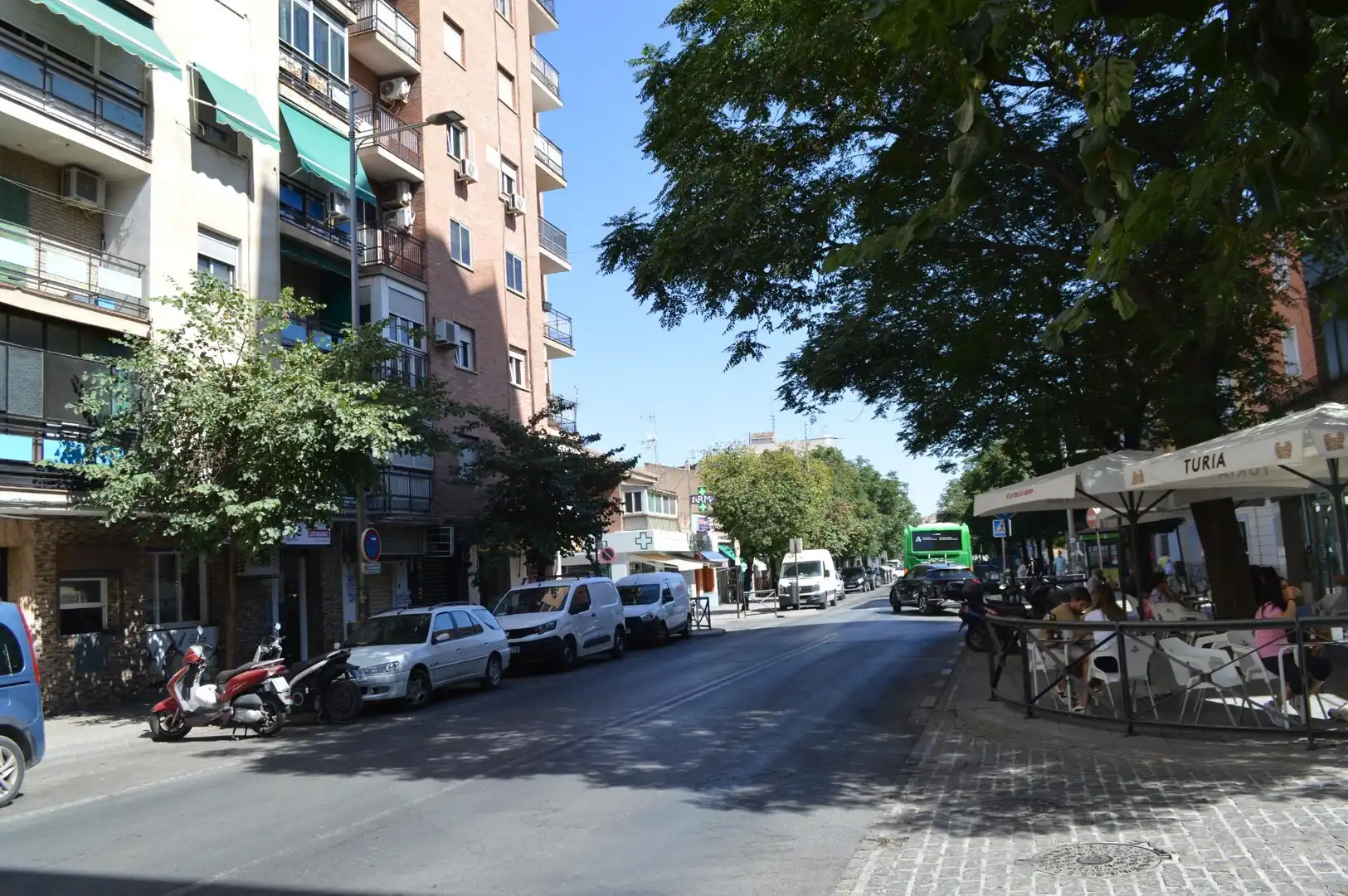 Exterior view of Flat for rent in Granada  with Air Conditioner, Furnished and Balcony