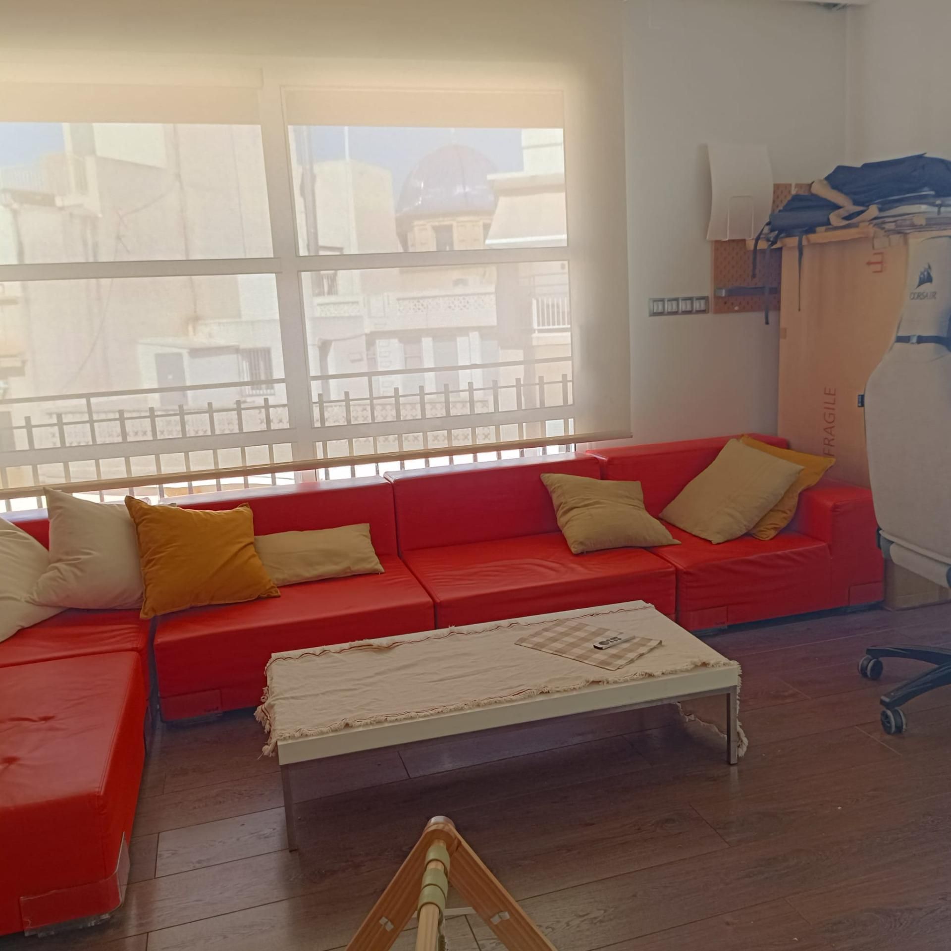 Living room of Attic for rent in Elche / Elx  with Air Conditioner, Heating and Terrace