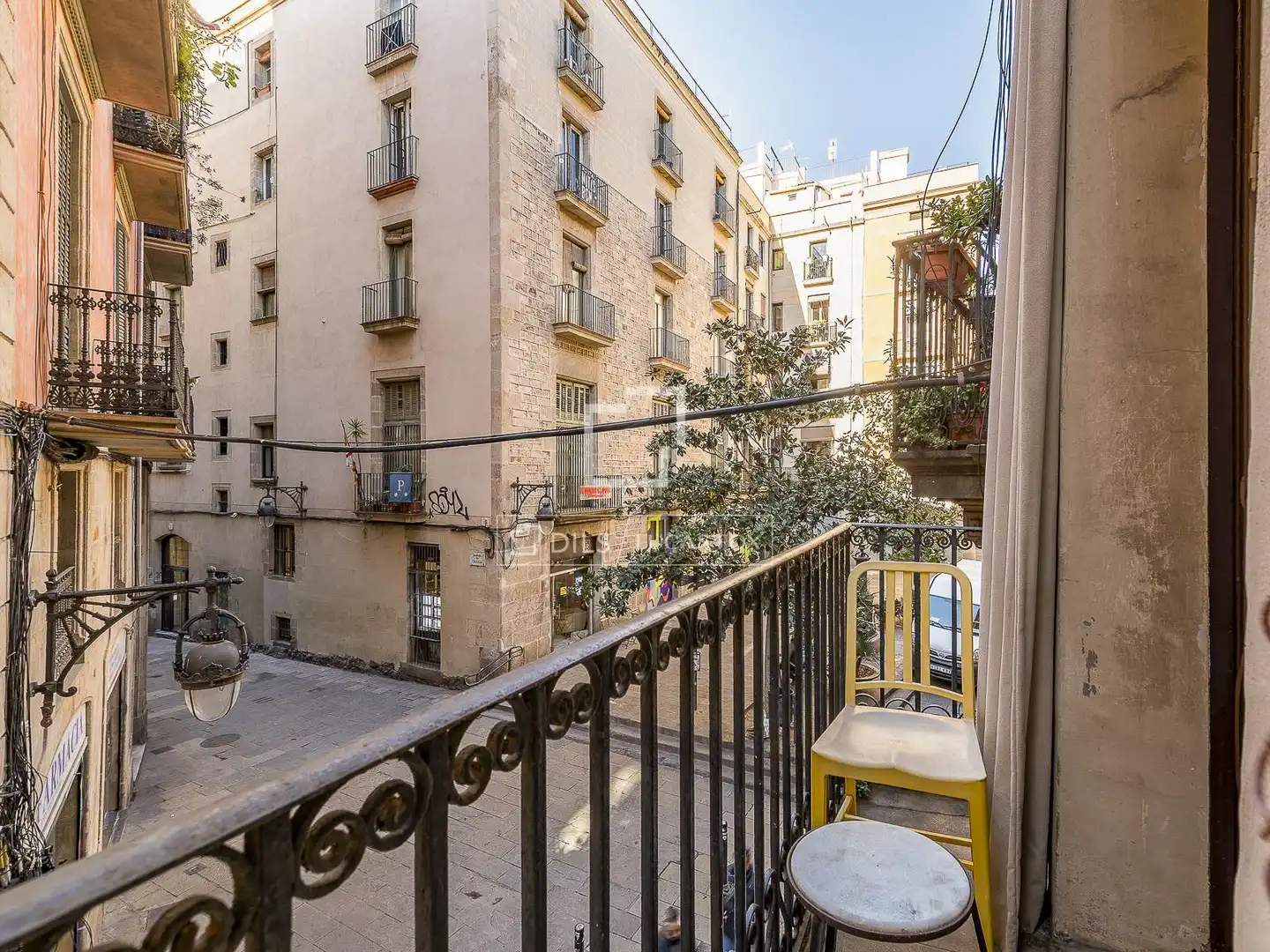 Balcony of Flat for sale in Barcelona  with Air Conditioner, Terrace and Balcony