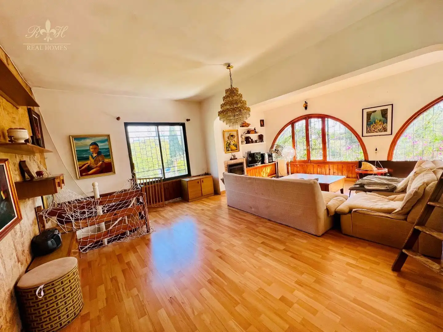 Living room of Houses for sale in L'Alfàs del Pi  with Terrace, Storage room and Swimming Pool