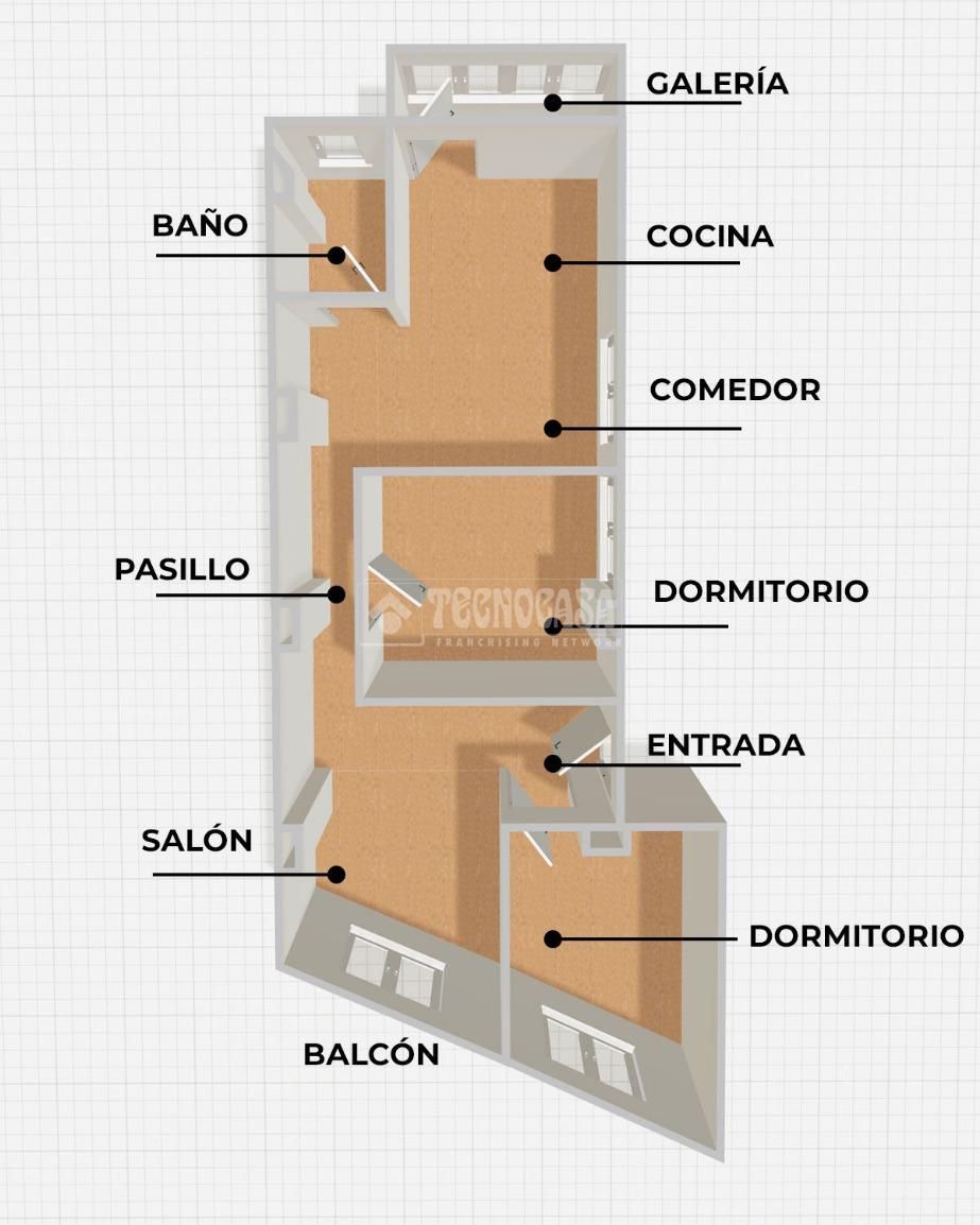 Flat for sale in  Zaragoza Capital  with Terrace and Balcony