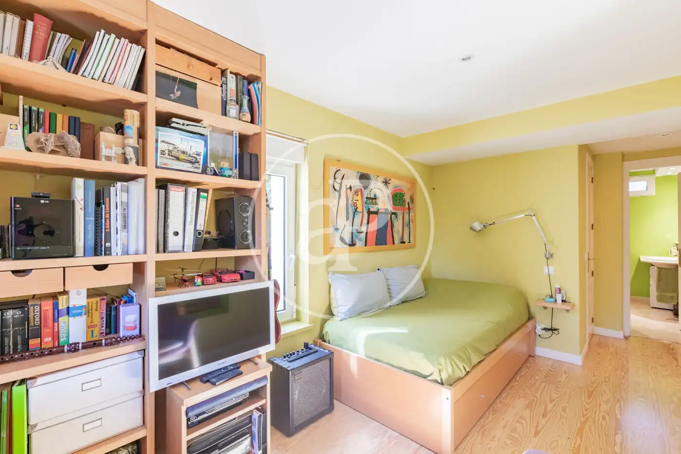 Bedroom of Houses for sale in Madrid  with Air Conditioner, Heating and Private garden