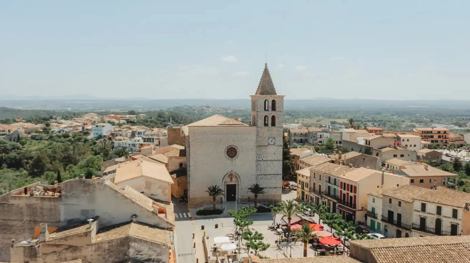 Vista exterior de Piso en venta en Campanet con Calefacción y Jardín privado